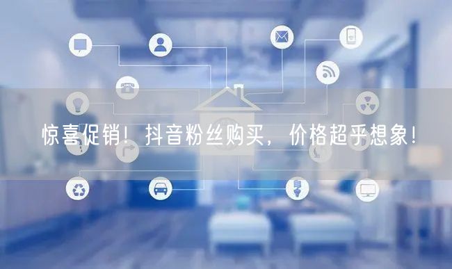 惊喜促销！抖音粉丝购买，价格超乎想象！