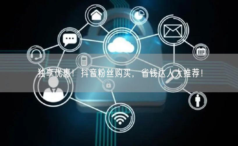独享优惠！抖音粉丝购买，省钱达人大推荐！